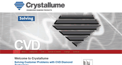 Desktop Screenshot of crystallume.com