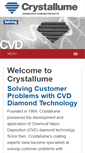 Mobile Screenshot of crystallume.com